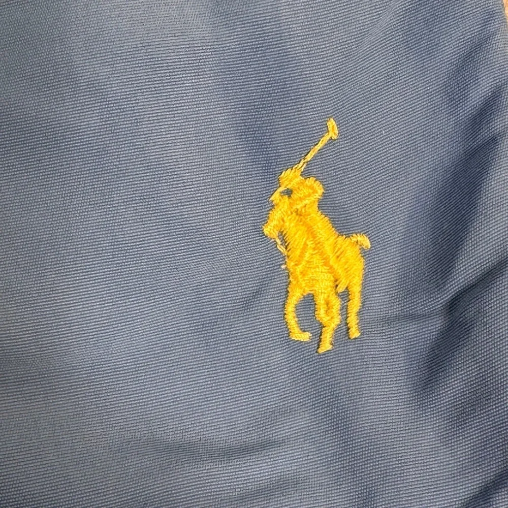Polo Ralph Lauren Mens XL Swim Trunks Blue Cargo Pocket Board Shorts Pony Logo